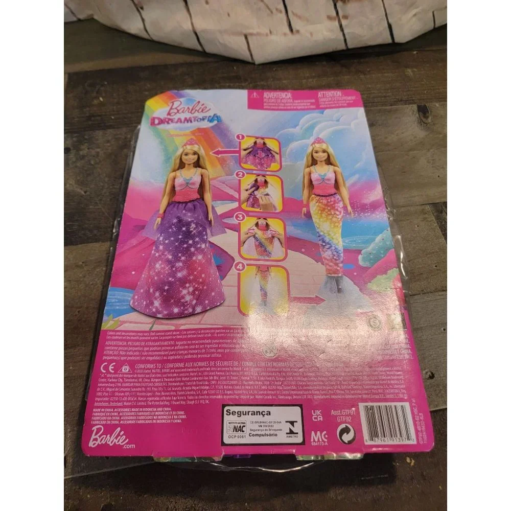 Barbie dreamtopia mermaid‎ princess rainbow Mattel toy